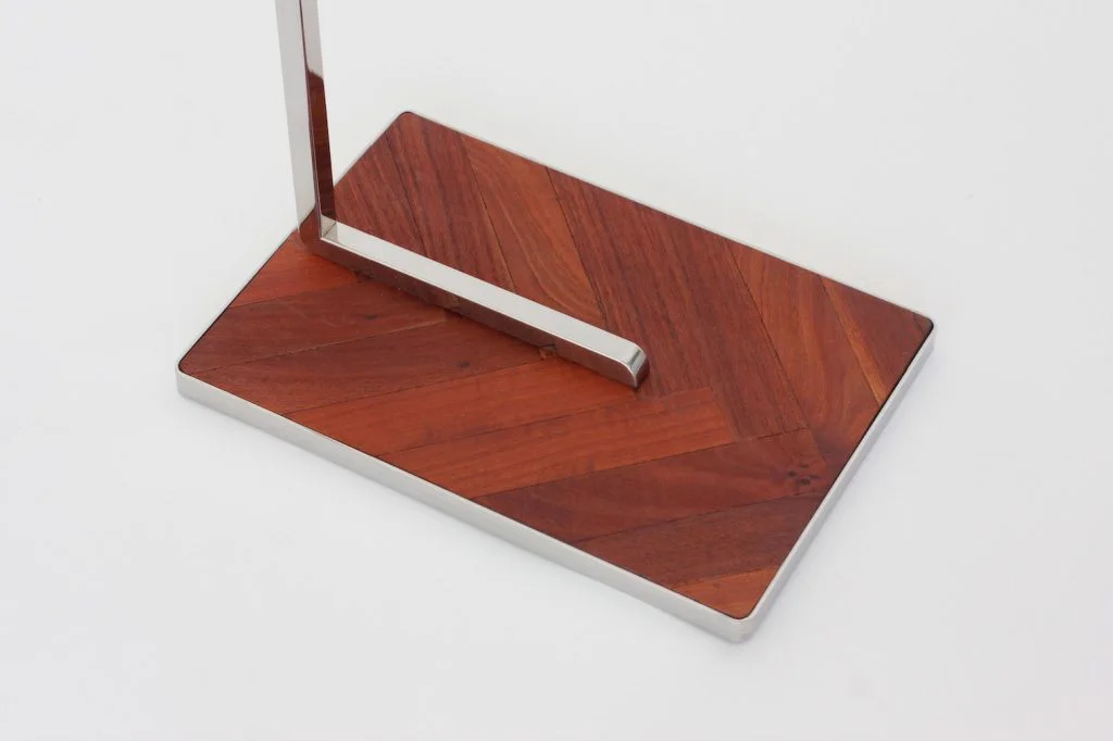 toallero aceroinox muebles a medida madera taller acero y madera valladolid